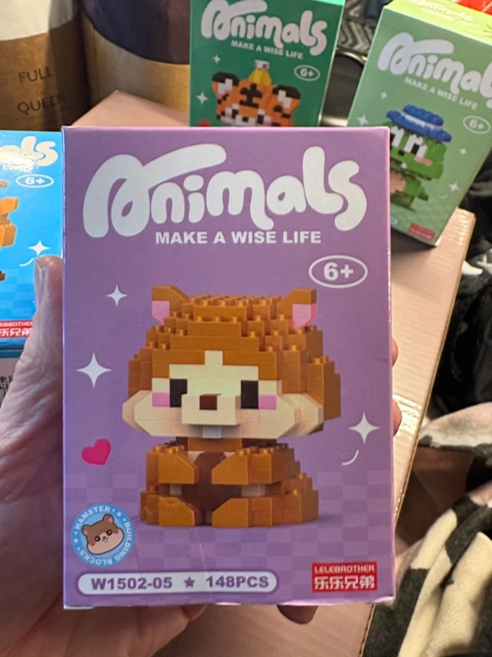 Collectible Micro Block Figures - Assorted Colors